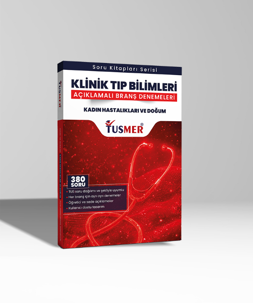 Kadın Hastalıkları ve Doğum - Açıklamalı Branş Denemeleri resmi