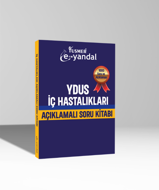 YDUS İç Hastalıkları Açıklamalı Soru Kitabı resmi
